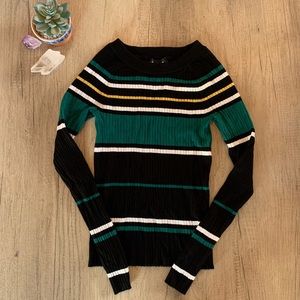 Express Striped Sweater